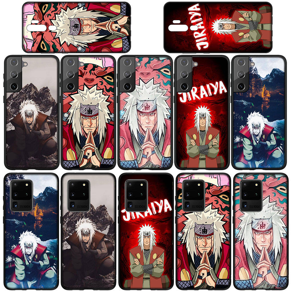 Phone Case for iPhone 17 15 16 Plus X XR Redmi Note 14 12 11 13 Pro Max Huawei P30 P20 Lite Y9 OPPO A60 A40 A80 A18 A16 A54 Jiraiya Anime Naruto Cover