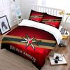 Vegas Golden Knights Bedding Set Bedding Duvet Cover Set Duvet Cover Pillowcases (1 * Duvet Cover 2 * Pillowcases, Without Duvet Insert)