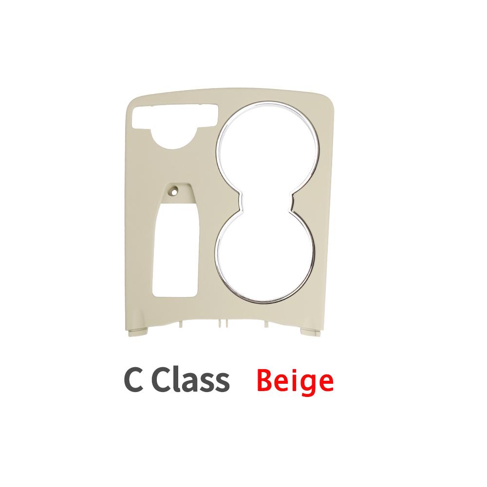 For Mercedes W204 C Class Car Center Console Cup Holder Trim Cover Replacement For Benz X204 GLK Armrest Box Panel 2046800307