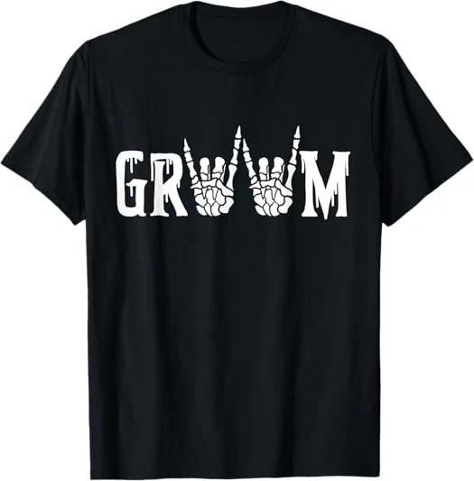 SPECIAL Skeleton Groom Wedding Just Married Spooky Halloween Tee T-Shirt S-3XL XXXL