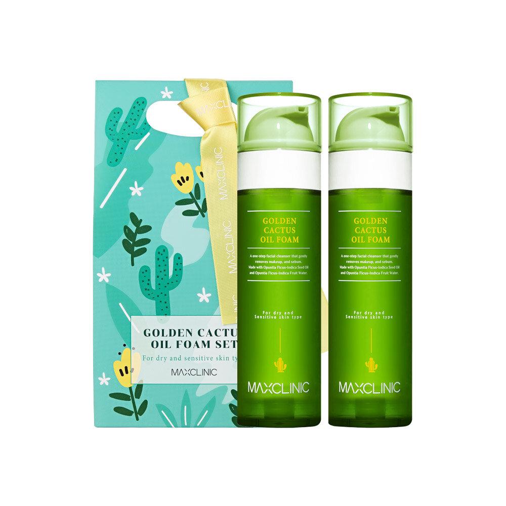 MAXCLINIC Oil Foam Cleansing Golden Cactus Large Capacity 110g