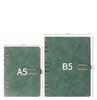 A5 Binder Pu Leather Notebook Business Stationery Gift Set Office Customized Logo Journal Notebooks for Students
