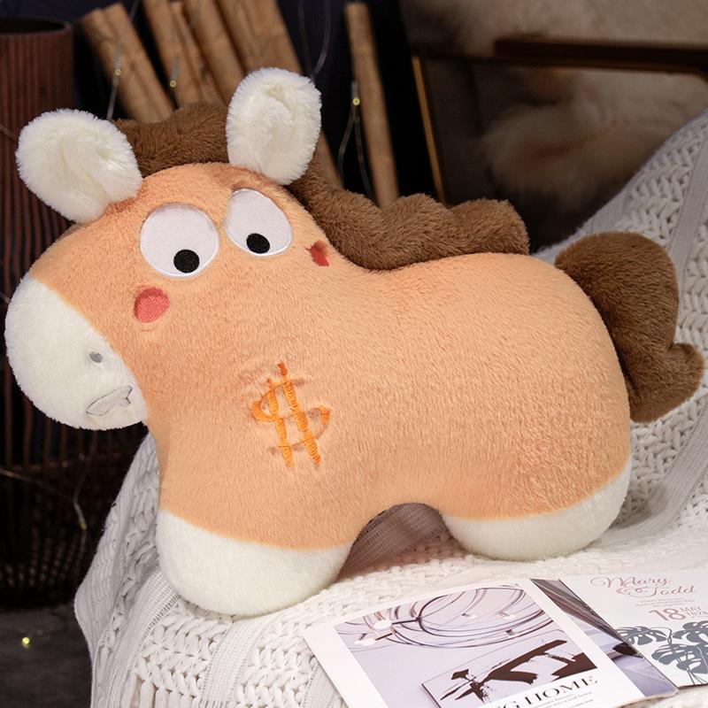 

Мультяшная милая кукла-подушка в виде пони, плюшевая игрушка для девочки, спящей в кровати с подушкой, детский праздничный подарок, кукла 40*60cm 0.6kg