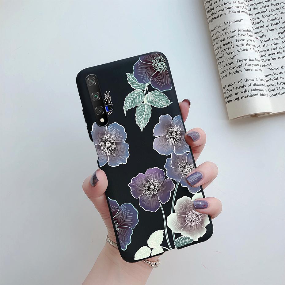 For Honor 20 Case For Honor 20 Pro YAL-AL10 Cover Cute Cat Cartoon Painted Phone Case For Honor20 20Pro YAL-L21 Soft Bumper Capa