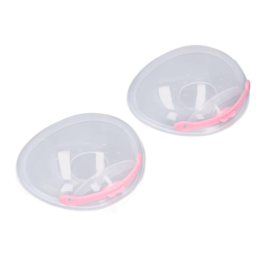 2 stk Morsmelk samlekopper Sølforebyggende silikon ammekopper med lokk 11cm Lengde