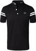 Short Sleeve Polo Shirt Black Polo Shirt Xxl