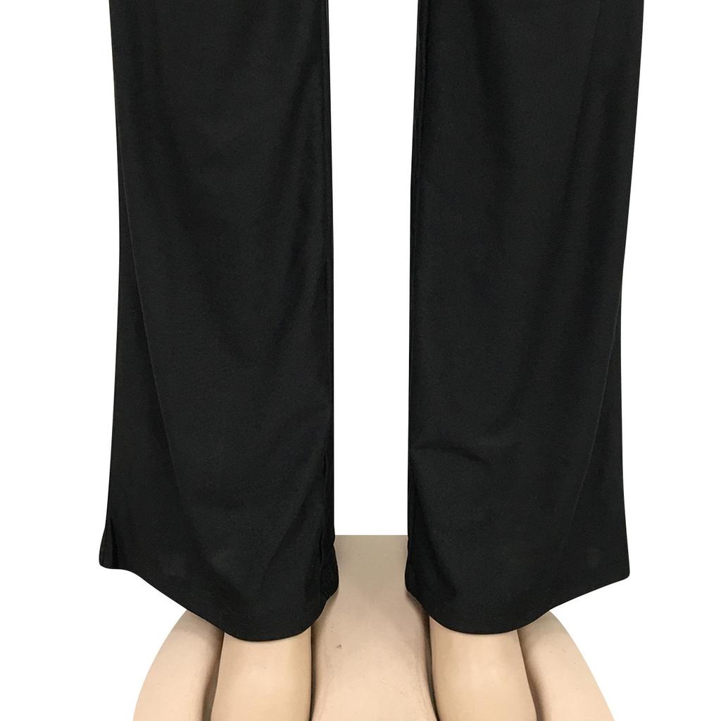 X3717 Sexy Jumpsuit: Gerade Hosen, Lässiger Chic für Europa & Amerika