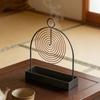 Anti Scalding Incense Holder Rustproof Coil Incense Burner Coil Vertical Stand  Indoor Use