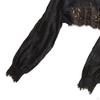 Collar Detachable Floral Layered Lace Wrist Cuff Set Sleeve Cuffs for Women Girls Costume Accessory
