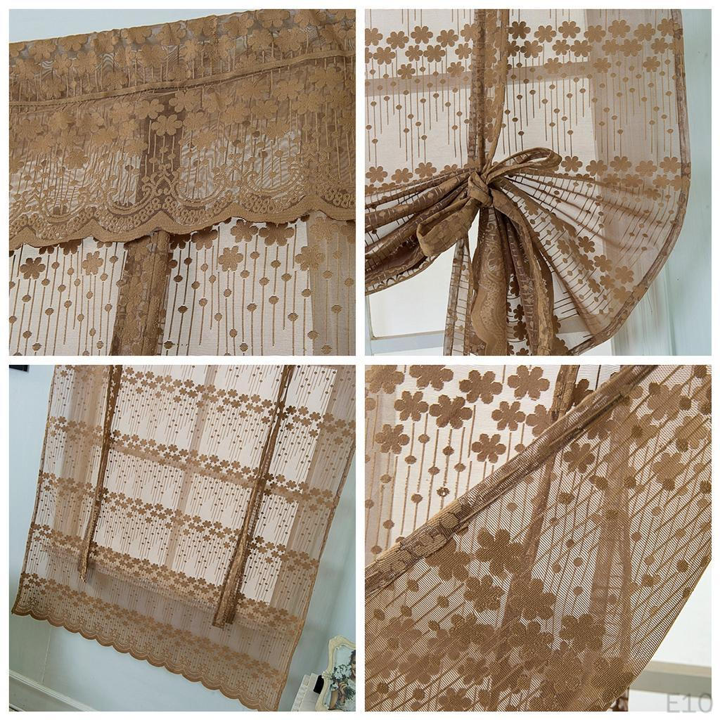 Efficient Tie Up Shades Home Decor Rod for Small Window