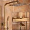 TLXT Antique Square Thermostatic Shower System