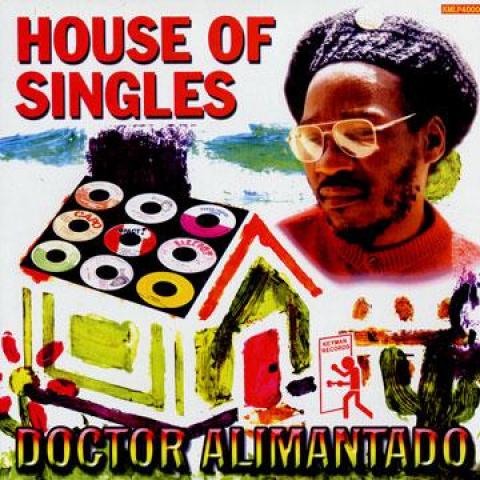 LP Record DR. ALIMANTADO - House Of Singles KMLP4000 Keyman UK 1967 UK Reggae, Ska & Dub