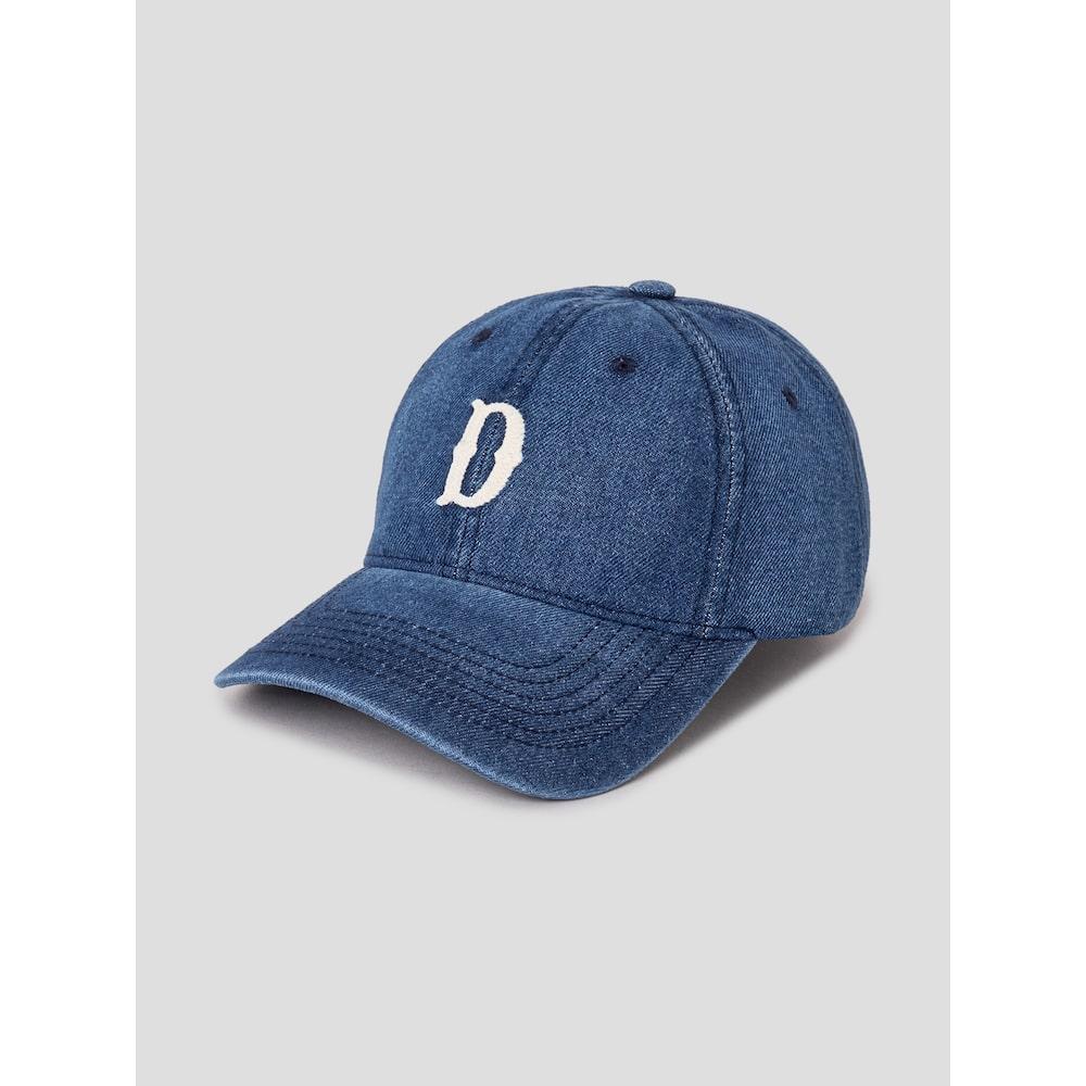 8SECONDS Denim Volume Embroidered Ball Cap Blue