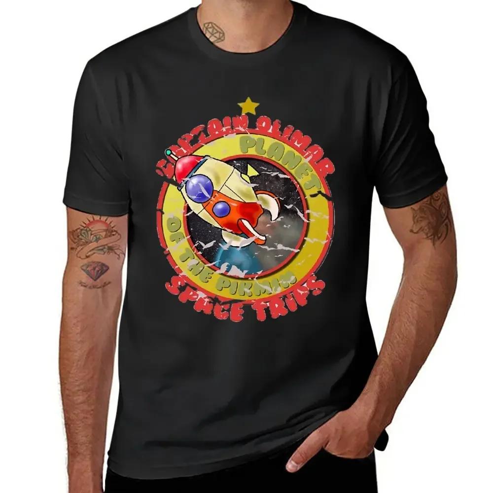 Movement Tshirt Novelty Funny Novelty Fitness USA Size Fresh Pikmin Space Trips Jigsaw Puzzle for Sale T-shirt clothing