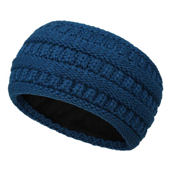 Warm Women Wide-Brimmed Elastic Knitted Headband Hairband Headwear Hair Hoop