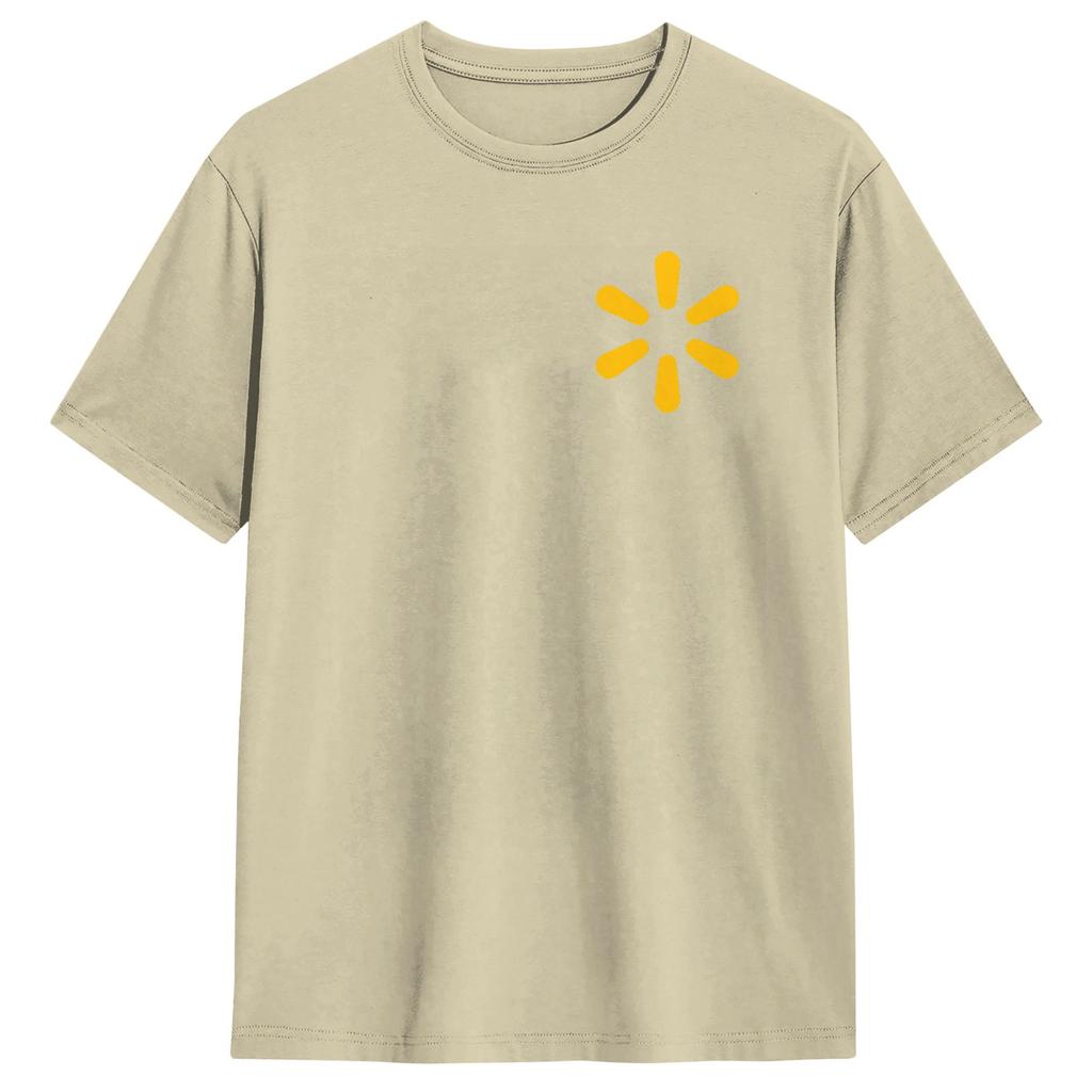 Funny Sunset Walmart TShirt Unisex O Neck Pure Cotton T Shirts Short Sleeve Tees Big Size Tops