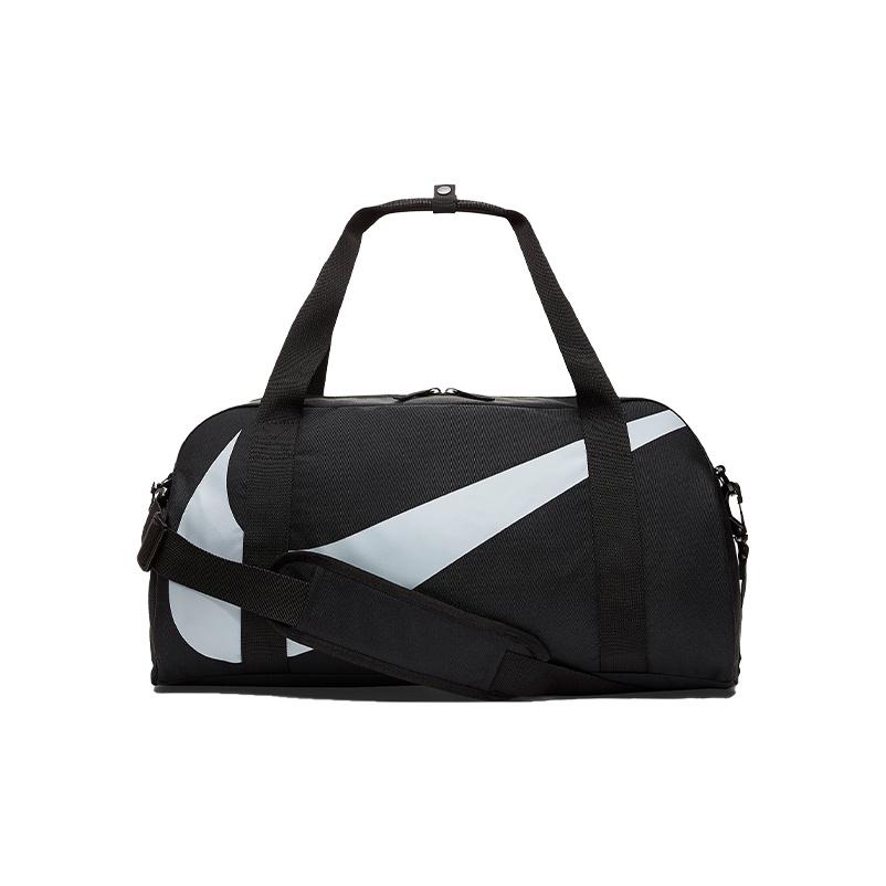 Nike Large Logo Capacity Training Camping Bag Unisex Travel Bag Black BA5567-010 Black