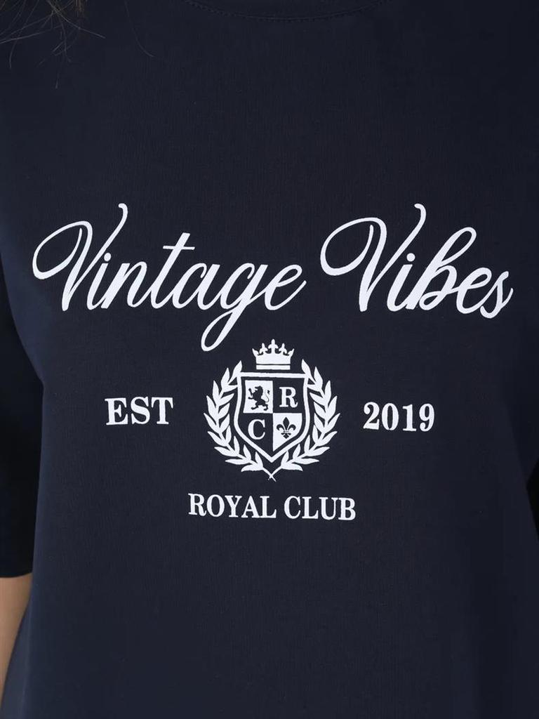 American Retro 2025 Oversized T-Shirt: Trendy High-End Print, Short Sleeve Summer Design