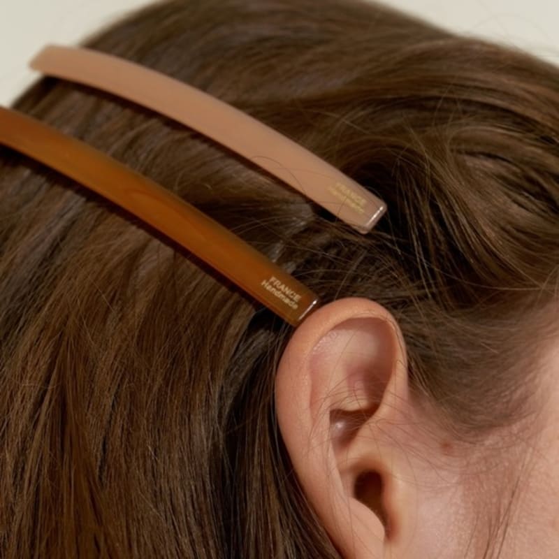 LOVE ME MONSTER [HA_2 SET] Salmon Hair Pin