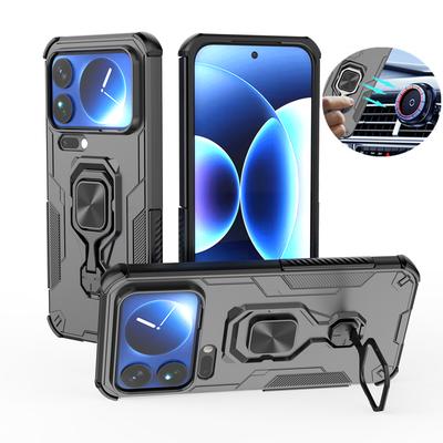 Capa Protetora de Câmera com Anel Magnético Armor para Xiaomi 17 Pro Max 5G para Xiaomi17 Mi 17Pro Mi17 Coque Fundas