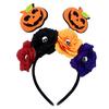 Dark Series Flower Headband Halloween Theme Party Hairhoop Role Play Headpieces Masquerade Party Costume Hairband