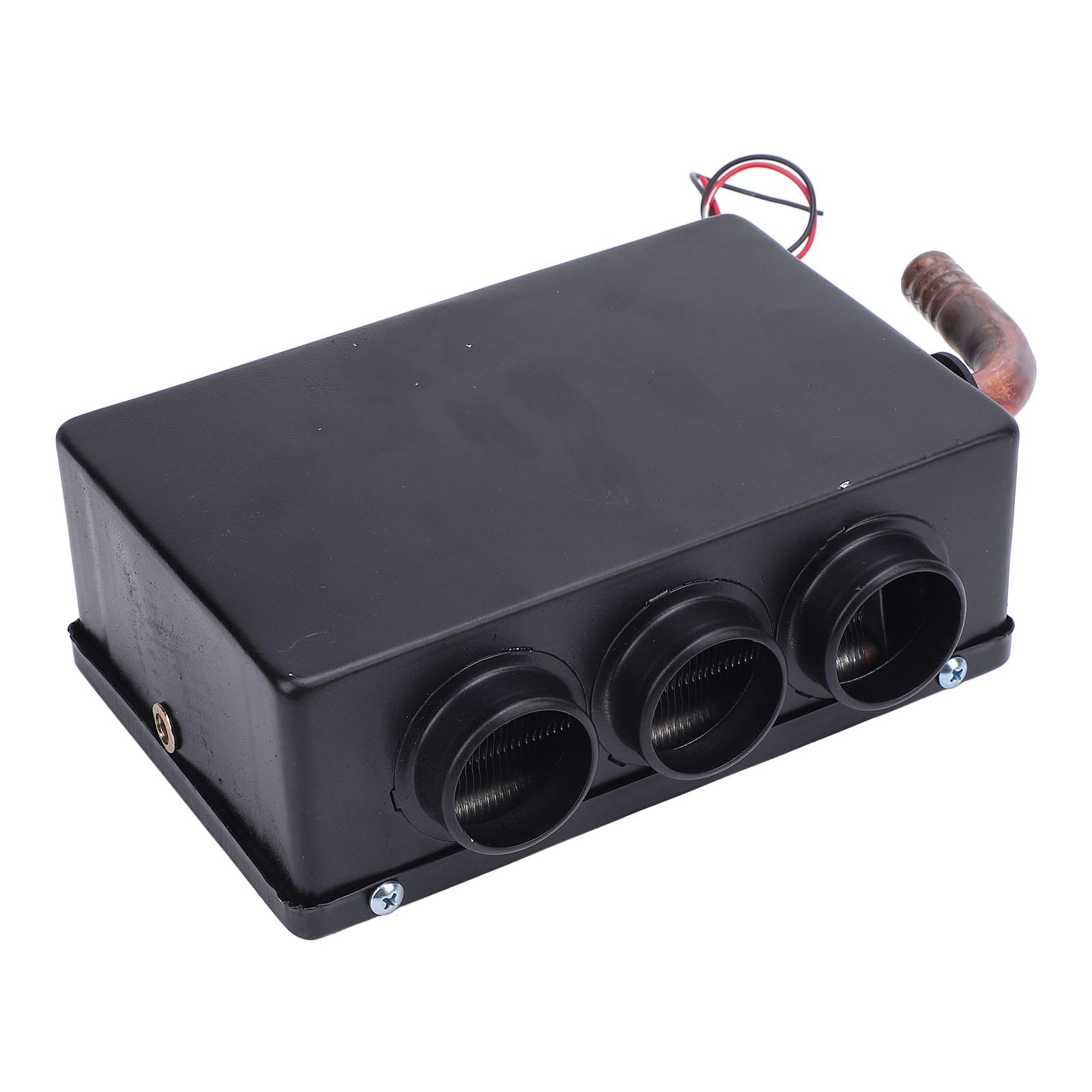 

Автомобильный обогреватель 500 Вт, малошумный, 80 CFM воздушного потока, 8500 BTU, 3 порта, водяной нагрев, обогреватель с двойным выхлопом