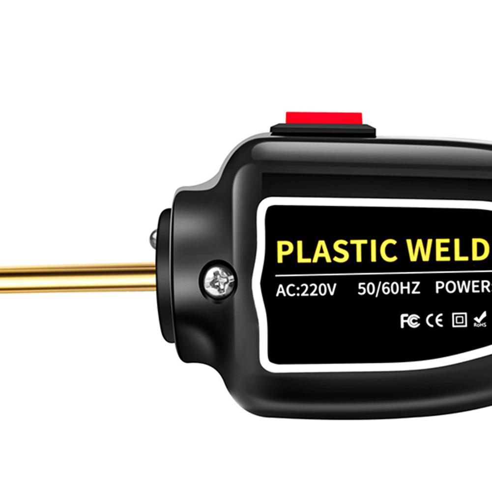 100W Plastic Welding Machine Plastic Welder with 400pcs Staples Hot Stapler Heat Gun Car Bumper Repair Welding Gun