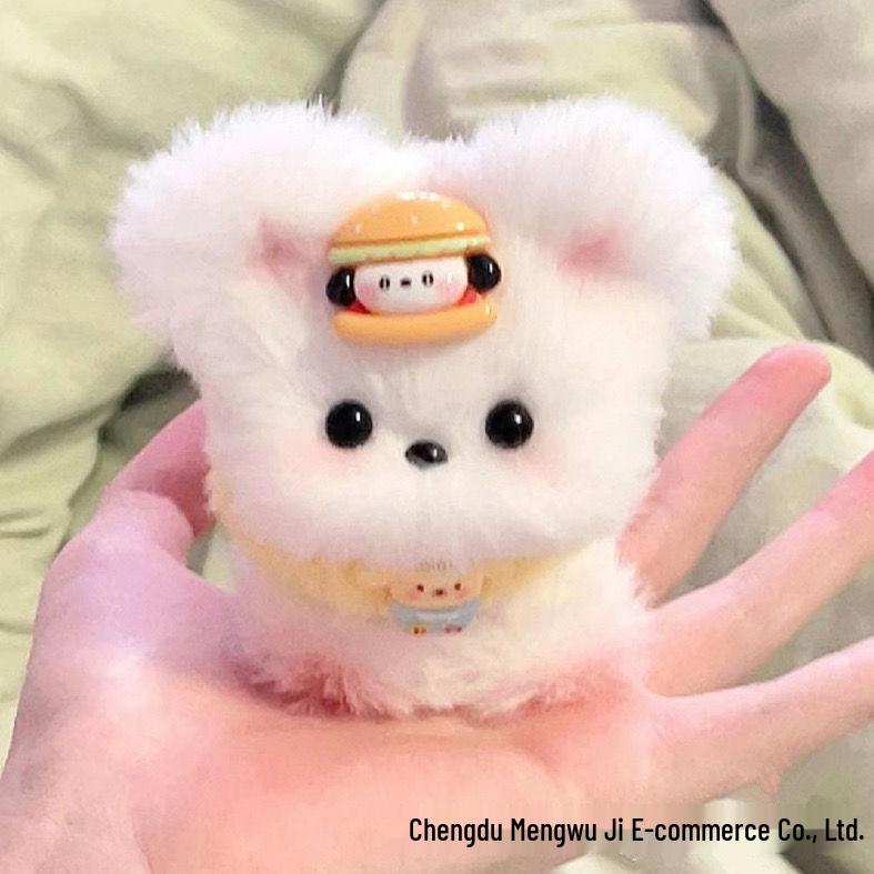 Twisty Stick Puppy DIY Plush Doll Kit - Cute Handmade Toy for Kids
