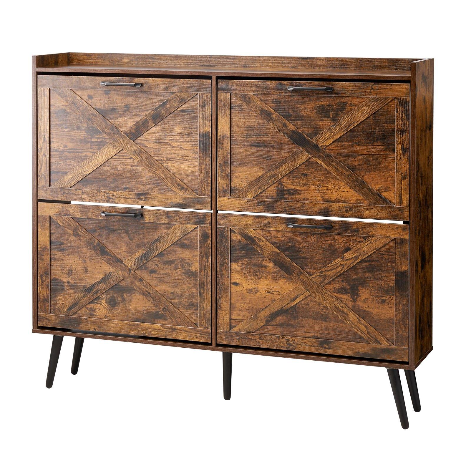 VEVOR Shoe Cabinet with 4 Flip