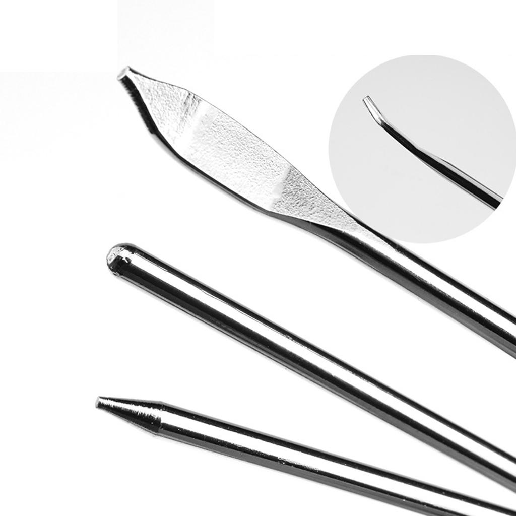 3Pcs Stainless Steel Drawstring Threader Elastic Cord Threader Waistband Threading Tool for Elastic Band Threading