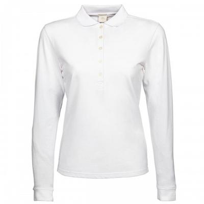 Tee Jays Womens/Ladies Luxury Stretch Long Sleeve Polo Shirt