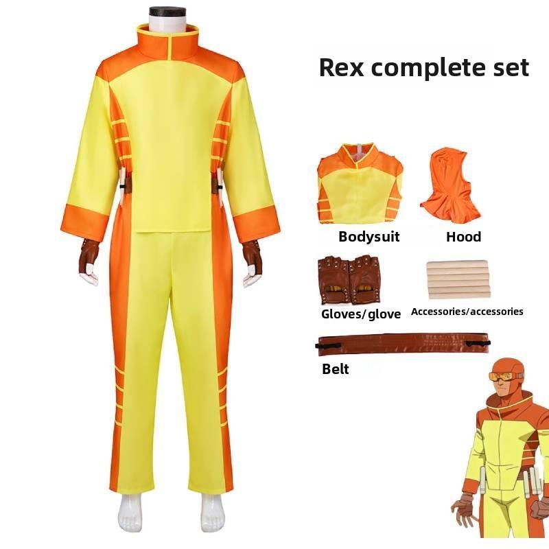 Invincible Character Cosplay Costume For Children Polyester Comic Themed Dress Halloween Outfit S