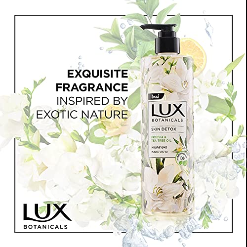 Lux Botanicals Skin Detox Body Wash 450 Ml Pack Of 1 Purifying Gentle Nourishing Shower Gel For Women