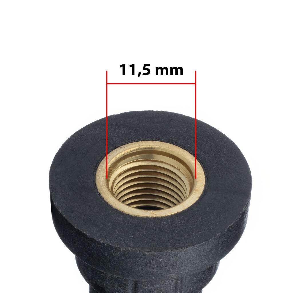 Rosfix Adapter M22 do Myjek Kärcher – Łączenie Akcesoriów z Gwintem 1/4" | Max Ciśnienie 160 Bar | Materiał ABS i Aluminium