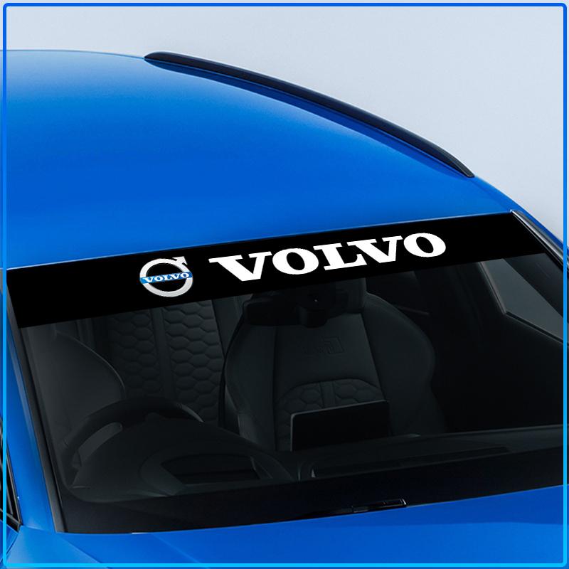 Auto-Frontscheibenaufkleber, dekorative Embleme vorne und hinten für Volvo Rdesign XC90 S60 XC60 V70 S80 S40 V50 V40 V60 C30 S70