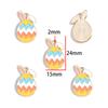 25 Easter Egg Rabbit-Themed DIY Jewelry Sets Necklace Earrings Accessories Keychains Bag Charms W642