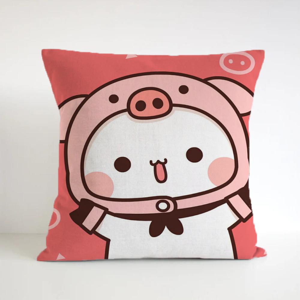 Bubu Dudu Pillow Cover Decorative Pillowcases Cushions Pillowcase 45*45 Ornamental Pillows For Living Room Sofa Cushion
