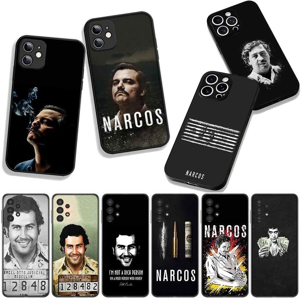for Motorola Moto G04 G13 G14 G22 G23 G20 G32 G34 G35 G64 G82 G84 G53 G60 G72 E14 E15 E13 E22 E20 Case Narcos PABLO ESCOBAR