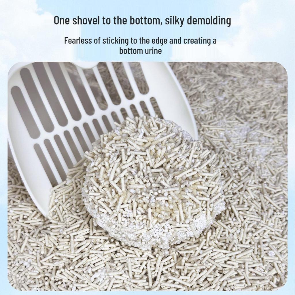 Arena para gatos antibacteriana de yuca y tofu sin polvo