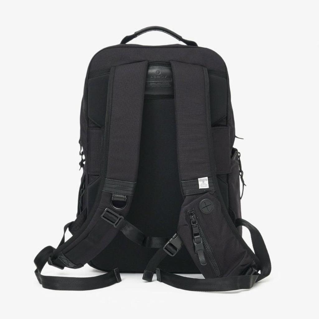 ASSOB Ballistic Nylon Daypack, Black, ASV-61329-BK
