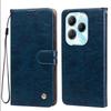 Portefeuille à rabat en cuir PU texture Crazy Horse Vintage Coque de téléphone pour TECNO SPARK 20 Pro, infinix HOT 40 Pro Porte-cartes Support anti-choc
