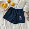 Korean Girls' Color Block Quick-Dry Shorts - Summer 2026 Collection for Ages 6-12
