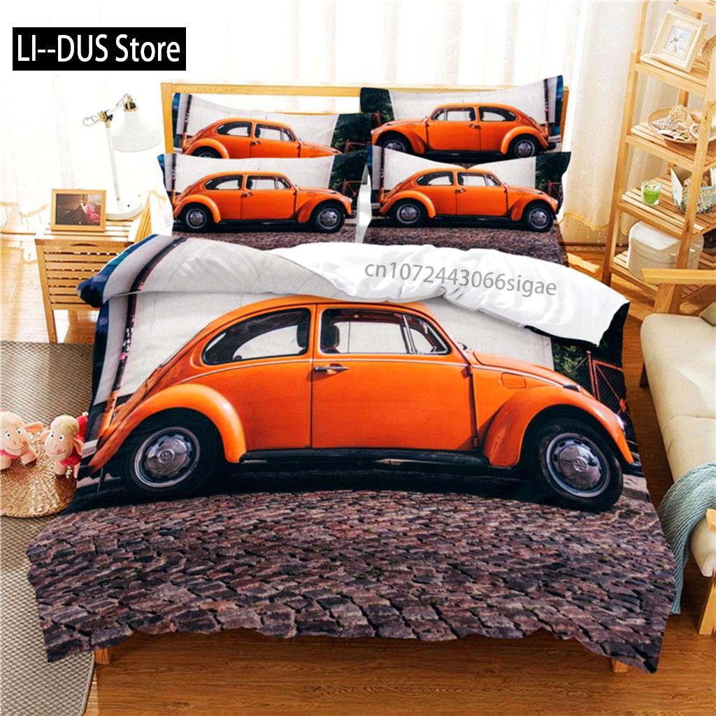 Roadster Bedding Set Duvet Cover Set 3d Bedding Digital Printing Queen Size Bedding Set Fashion Design