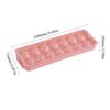 14 Hole Hockey Puck Ice Mold Plastic Tray Hockey Grid Making Box Colorful Random Cube Eco-friendly Silicon Popsicle Mould