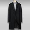 Herbst und Winter Herren Wollmantel Trenchcoat Business Casual Langer Knie Wollmantel
