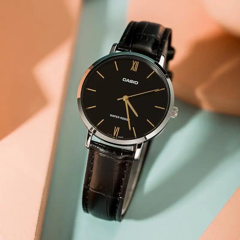 Zegarek Damski Casio Ltp-Vt01L-1B + Box