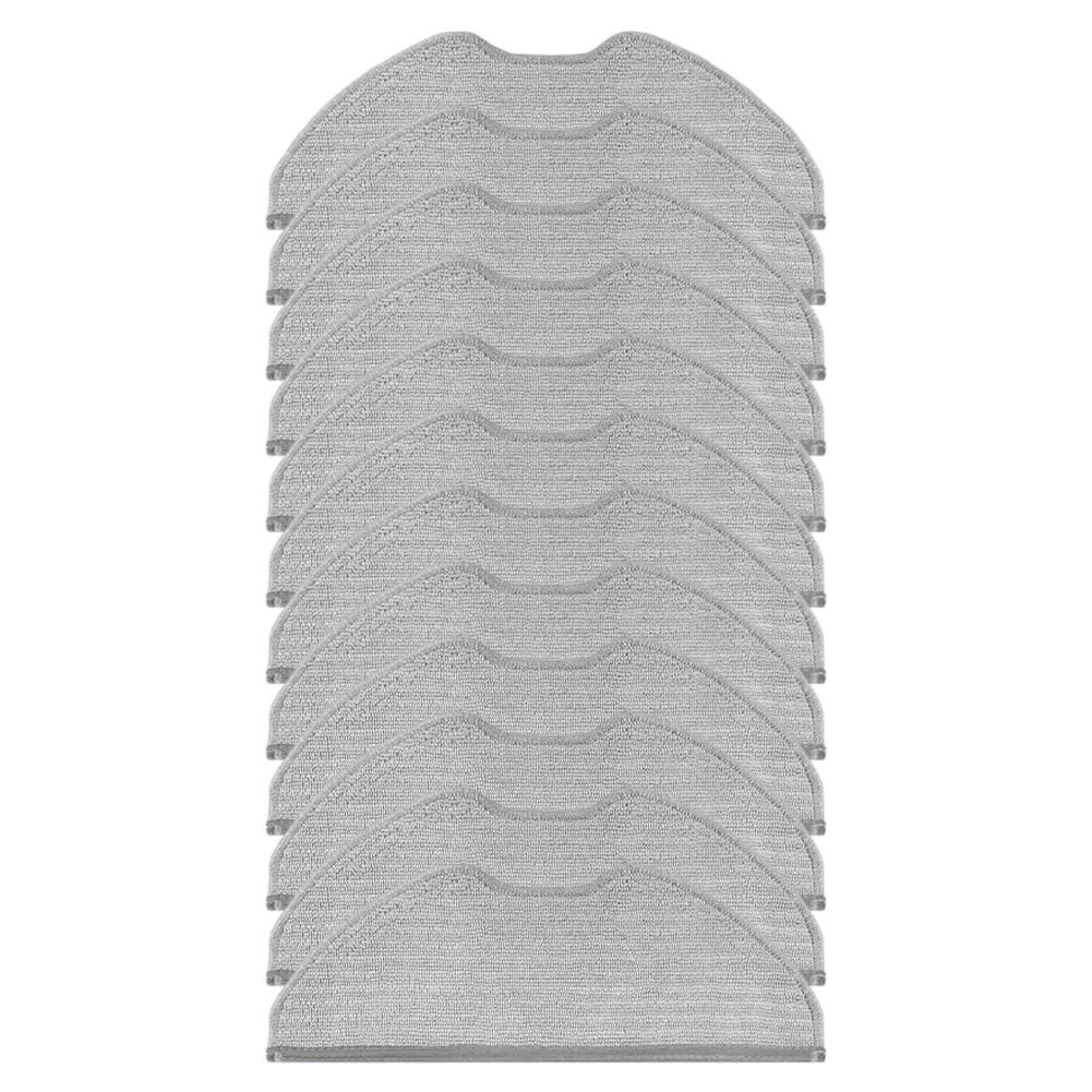 For Xiaomi H40 OV51 Robot Vacuum Mop Cloths 12 Pack Microfiber Replacement Pads Cleaning Accessories Home Supplies