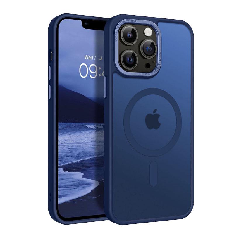 New Magnetic Frosted Phone Case - Compatible with iPhone 14, 15, and 16 - Skin-Feel, Drop-Proof Protection.