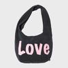 LETTERING BIG BAG CHARCOAL