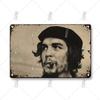 Retro Metallschild Che Guevara Wanddeko Kunst Vintage Blechposter 20x30 cm